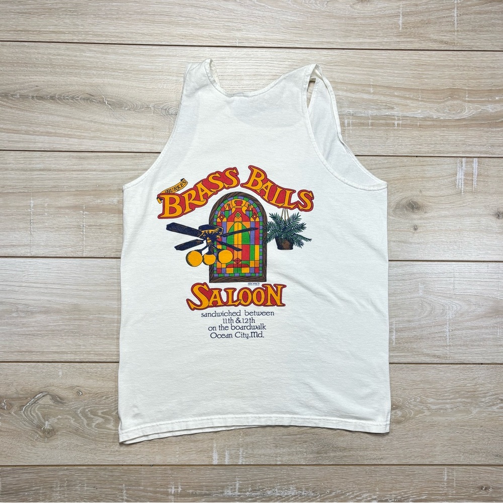 Vintage 90s Bar Tank Top | Size M